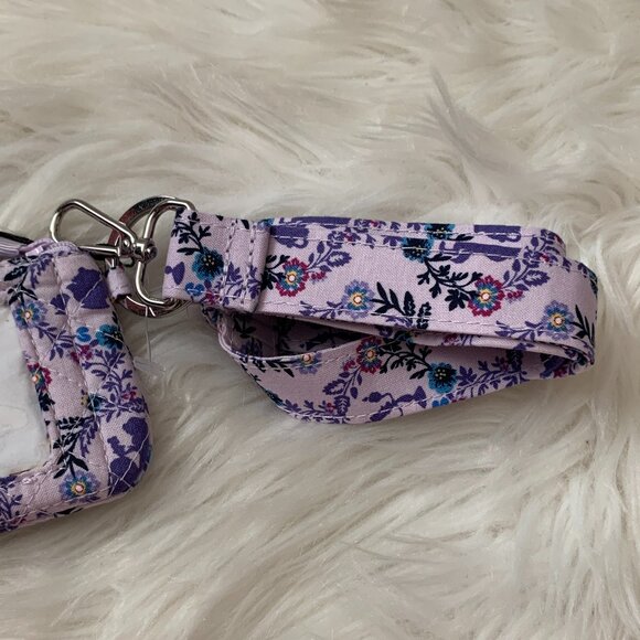VERA BRADLEY X DISNEY Beauty & the Beast Mrs. Potts Zip ID Wide Lanyard Case - Picture 4 of 4